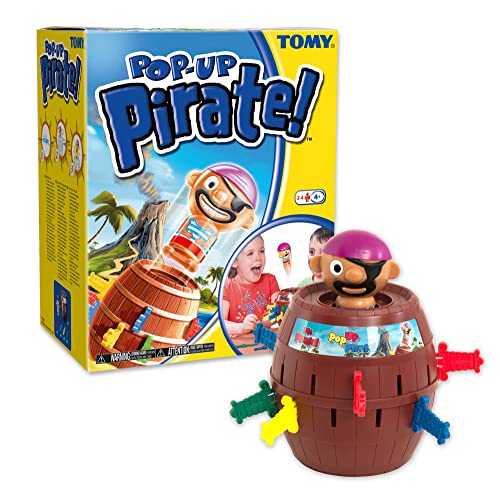 Pop Up Pirate Board Game - Swashbuckling Kids Games for Family Game Night - Christmas Gifts for Kids Fun Christmas Games and Ideas for Holiday Gifts - Family Board Games for Kids Ages 4 and Up