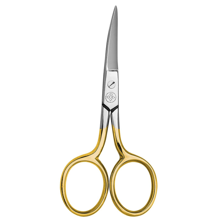 Gold Scissors 3 1/2 Curved Blades
