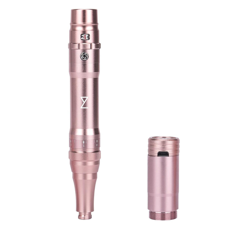 Professional Permanent akeup achine - icroblading, Eyeliner, Lip, icroshading, Ombre Brows - Flawless Beauty & Effortless Precision with Every Stroke - Wireless achine Kit (Pink)