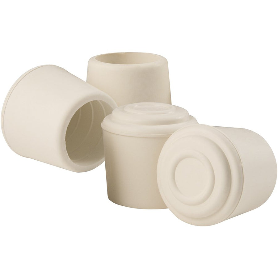 SoftTouch Rubber Leg Tip (4 Piece), 1-1/4, White