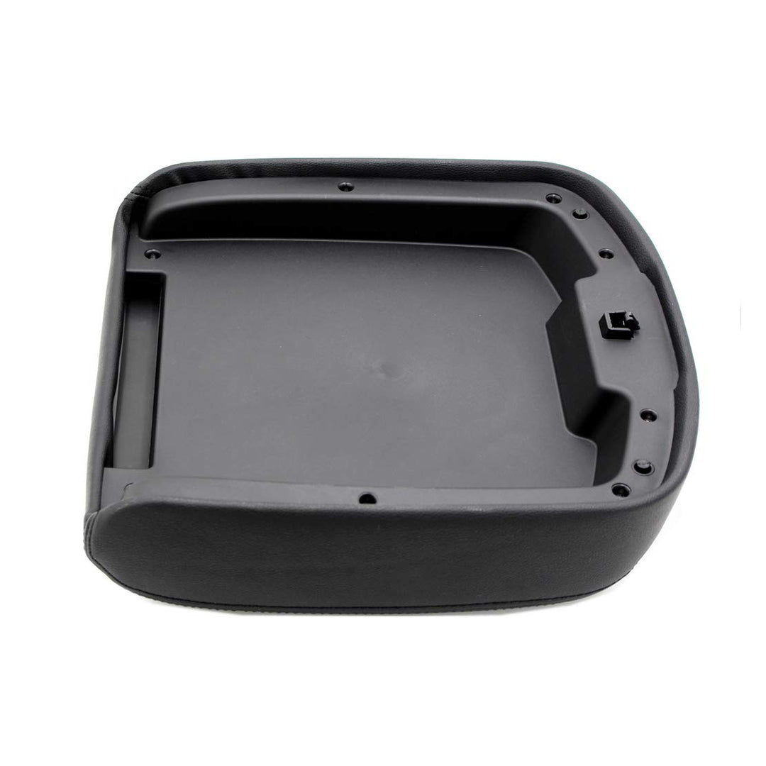 Black Armrest Cover Center Console Lid for Chevy Avalanche Silverado Tahoe GMC Yukon XL Sierra 2007-2013