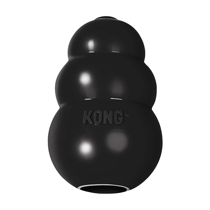 Extreme Dog Toy - Fetch & Chew Toy - Treat-Filling Capabilities & Erratic Bounce for Extended Play Time Most Durable Natural Rubber Material - for Power Chewers - for Small Dogs