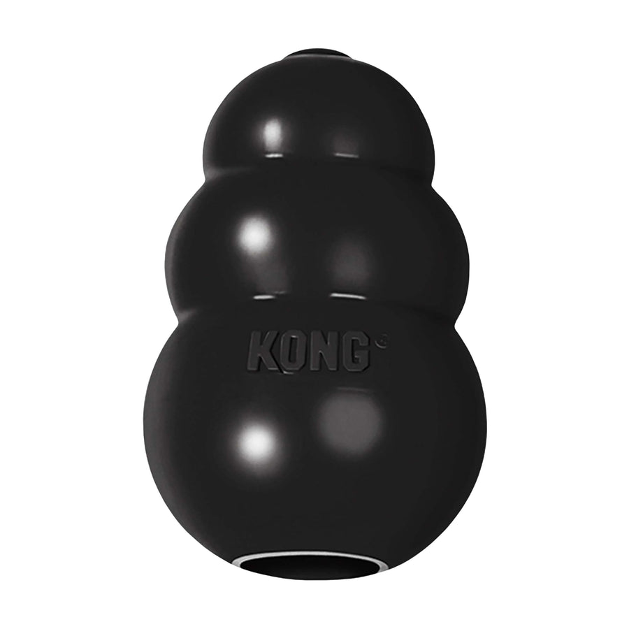 Extreme Dog Toy - Fetch & Chew Toy - Treat-Filling Capabilities & Erratic Bounce for Extended Play Time Most Durable Natural Rubber Material - for Power Chewers - for Small Dogs