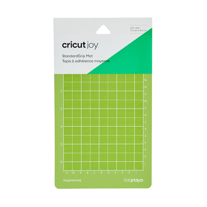 Joy StandardGrip Mat 4.5 x 6.5 Reusable Cutting Mat for Crafts with Protective Film, Use with Cardstock, Iron On, Vinyl and More, Compatible with Joy Machine