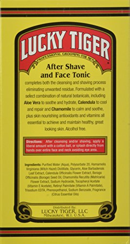 After Shave and Face Tonic, 8 Ounce