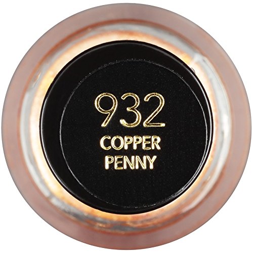 Revlon Nail Enamel, Chip Resistant Nail Polish, Glossy Shine Finish, in Nude/Brown, 932 Copper Penny