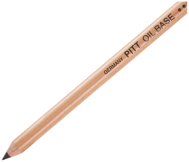 PITT Monochrome Artists' Pencil, Black, Oil Base, No. 2 Soft