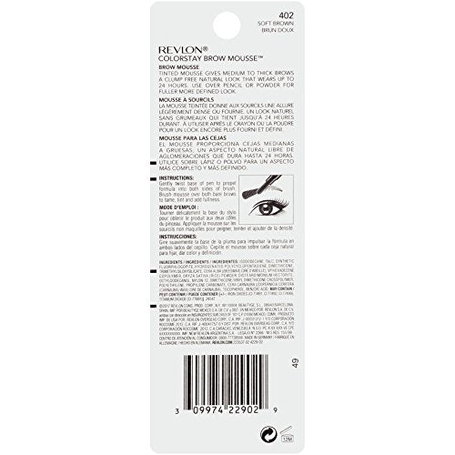 Revlon ColorStay Brow Mousse, Soft Brown