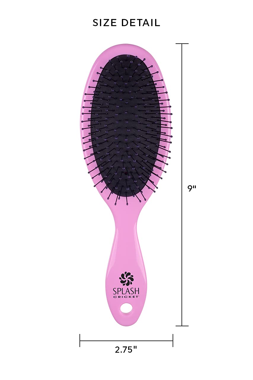 Splash Detangling Brush, Pink, 6 Ounce