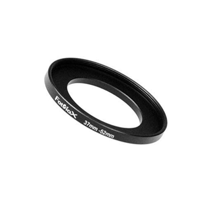 Metal Step Up Ring Filter Adapter, Anodized Black Aluminum 37mm-52mm 37-52 mm