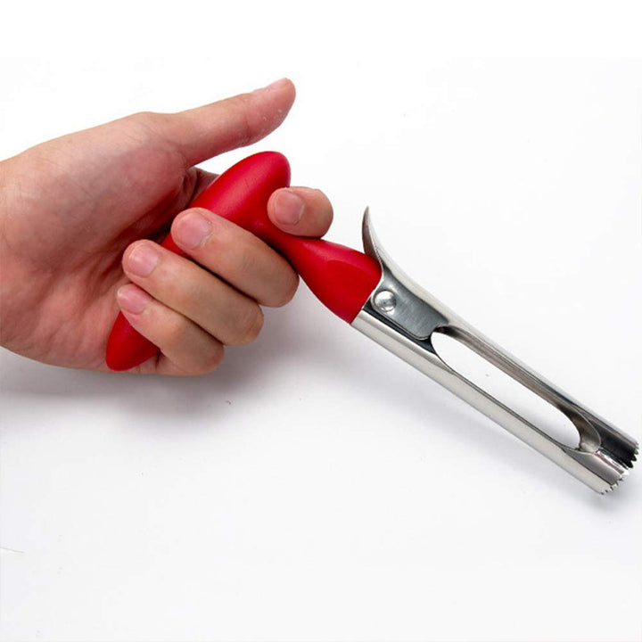 apple Corer, Stainless Steel Kitchen Gadget Tool Fruit Seeder Core Remover Fruit Vegetable Tools Apple Pear Corer Easy Twist Fruits Tools Core Seed Remover