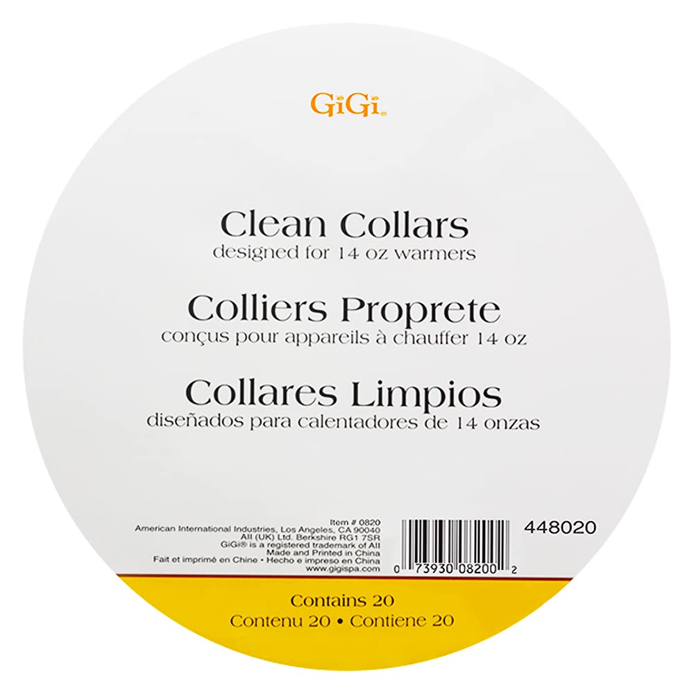 Gi Gi Wax Warmer Clean Collars