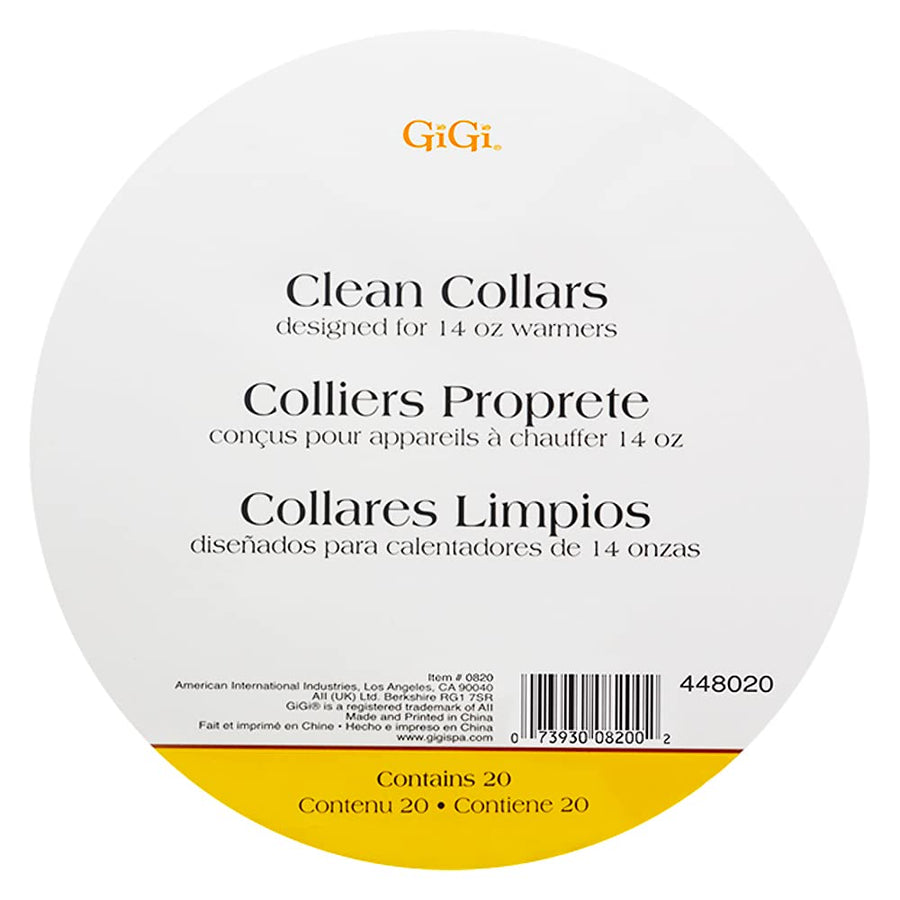 Gi Gi Wax Warmer Clean Collars