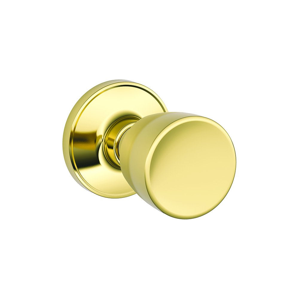 Dexter by Schlage J10BYR605 Byron Hall and Closet Knob, Bright Brass