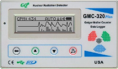 New GMC-320 Plus Geiger Counter Nuclear Radiation Detector Data Recorder Beta Gamma x-Ray Test Equipment