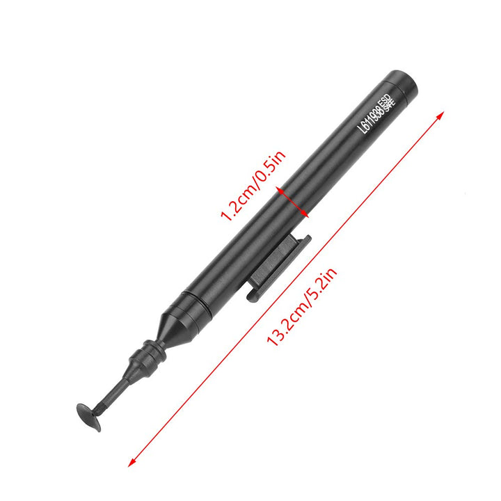 Vacuum Suction Pen L611938 Sucking Pickup Tool Kit IC SMD Pickup Tool with 6 Suction Pads and 2 Suction Tips