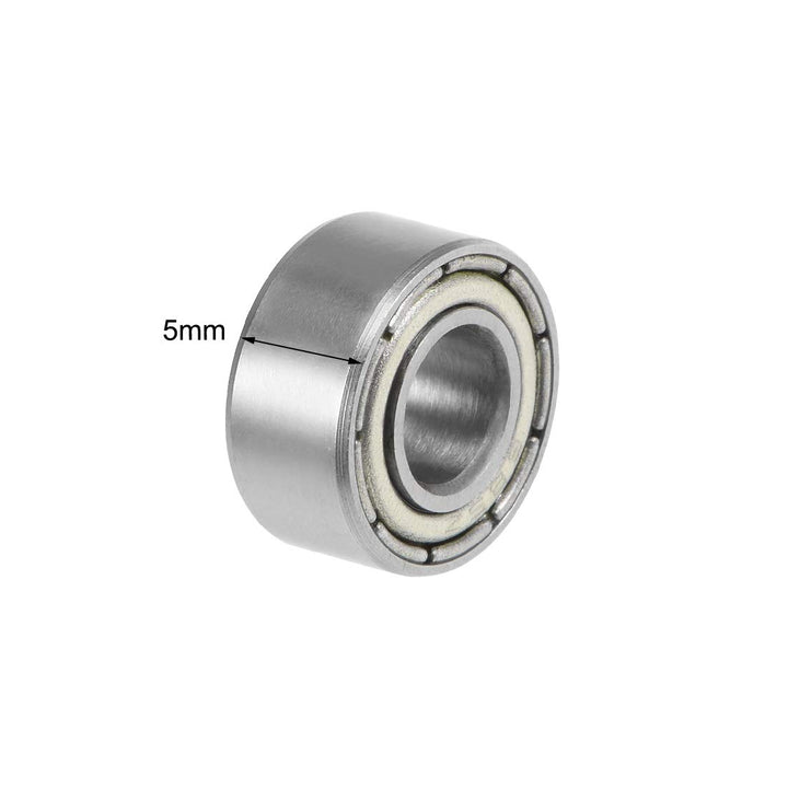 685ZZ Deep Groove Ball Bearings Z2 5mm X 11mm X 5mm Double Shielded Carbon Steel 12pcs