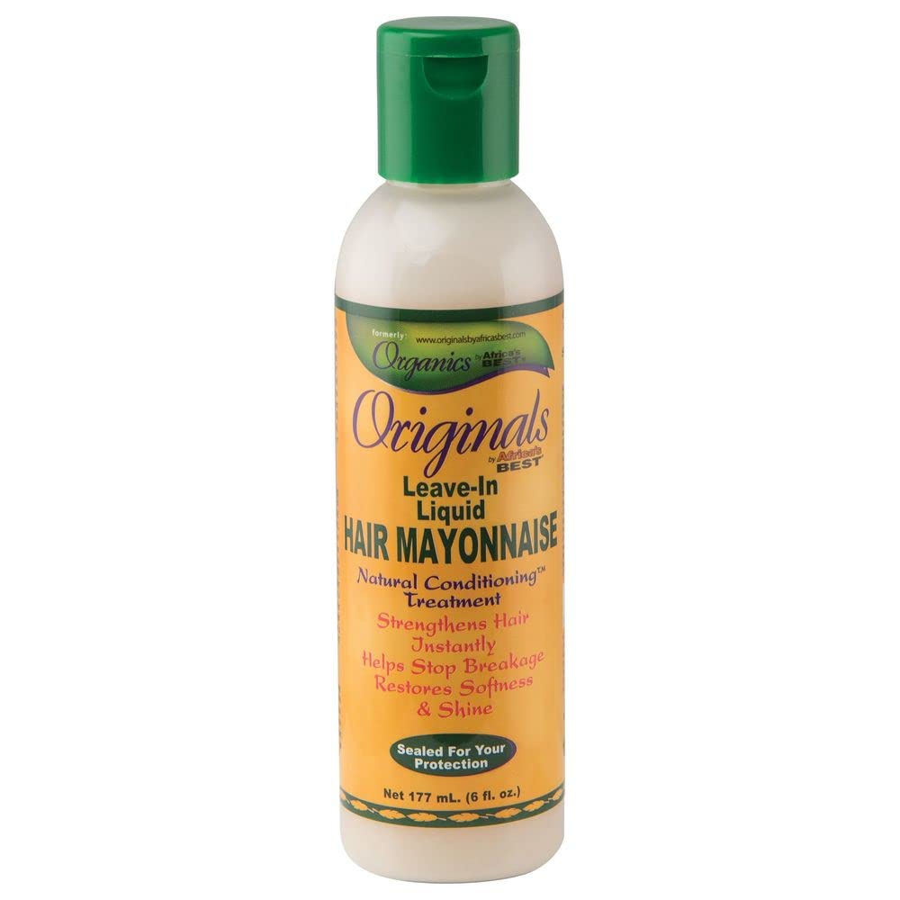 Africa's Best Organics Hair Mayonnaise Leave-in Liquid, 6 Fluid Ounce