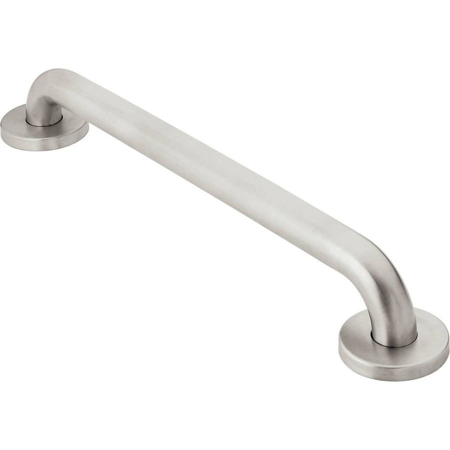 R8712P 12-Inch Bathroom Grab Bar, Peened