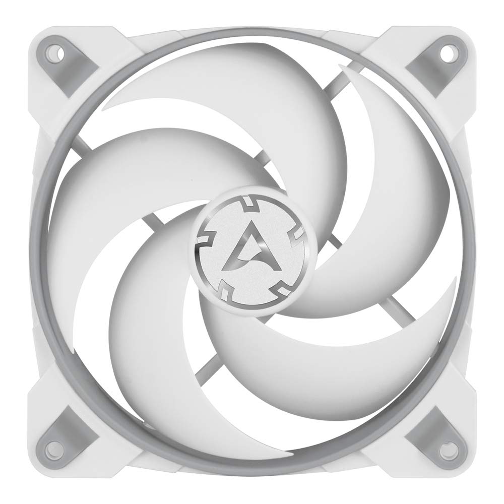 BioniX P120 - PC Fan, 120mm Gaming Case Fan with PWM Sharing Technology (PST), Pressure-optimised, Quiet Motor, Computer, Fan Speed: 200-2100 RPM - Grey/White