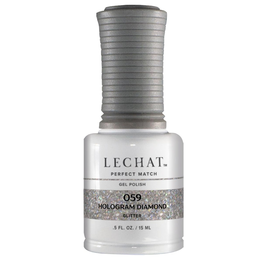 LECHAT Perfect Match Nail Polish, Hologram Diamond, 0.500 Ounce