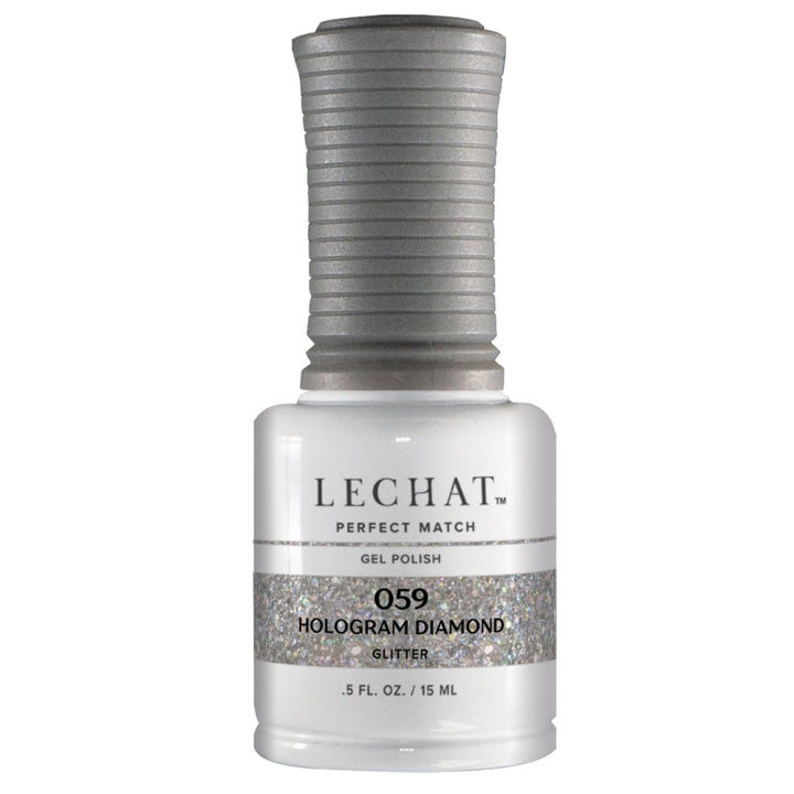 LECHAT Perfect Match Nail Polish, Hologram Diamond, 0.500 Ounce