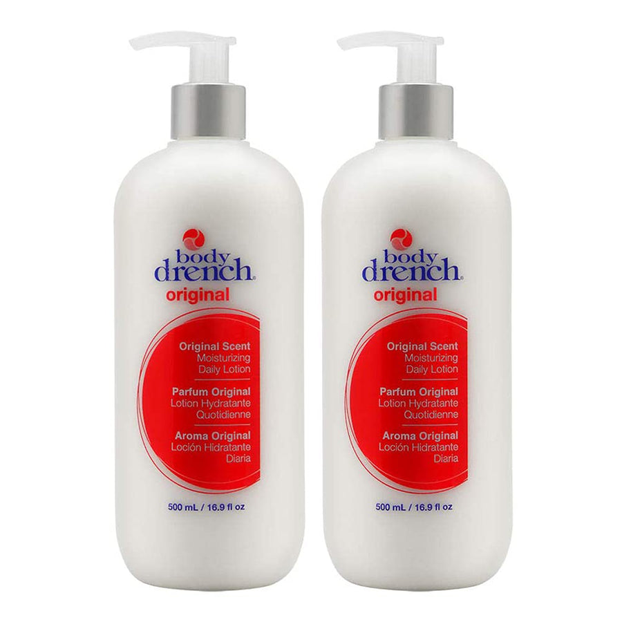Lot of(2) Body Drench Original Moisturizing Lotion 16.9 oz