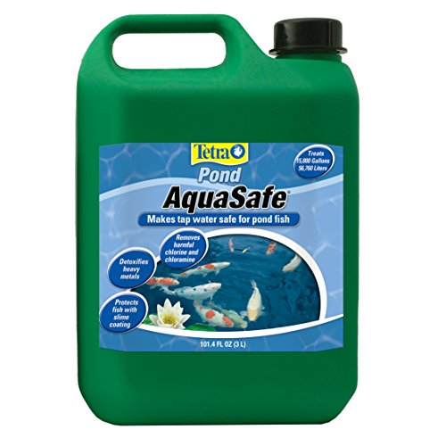Pond AquaSafe 101.4 Ounces, Makes Tap Water Safe For Pond Fish
