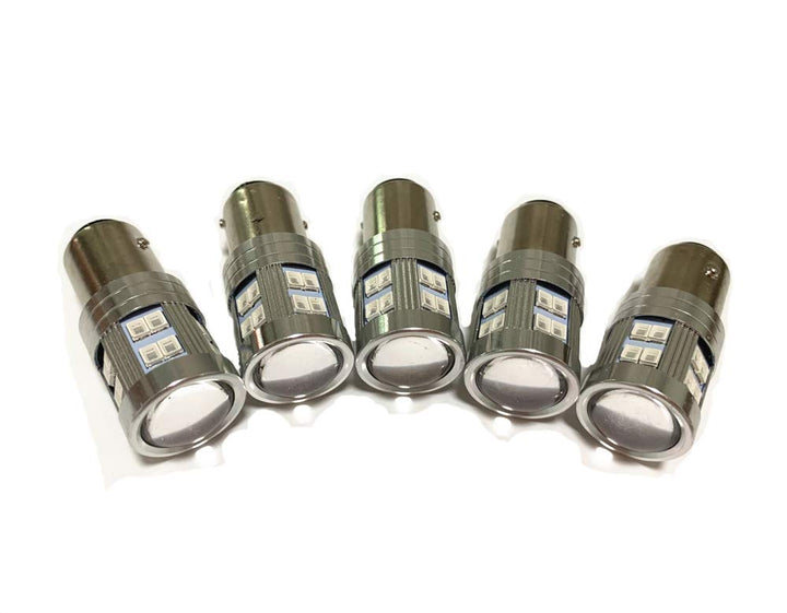1157 Led Bulb, No Hyper Flash BAY15D P21/5W 2057 7528 1157 Bulb for Brake Light Bulb Canbus Error Free Car RV Tail Brake Light Brilliant Red (Pack of 2)