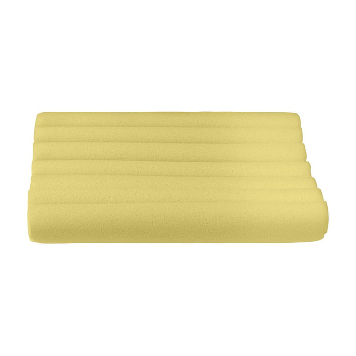 Contour Memory Foam Pillow for Excellent Neck Support, Cervical Pillow, with Soft Cream Terry Cloth Cover