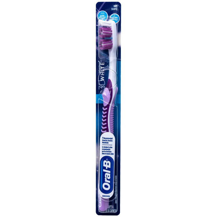 3D White Vivid Toothbrush, 35 Soft (Colors Vary) - 1 Count
