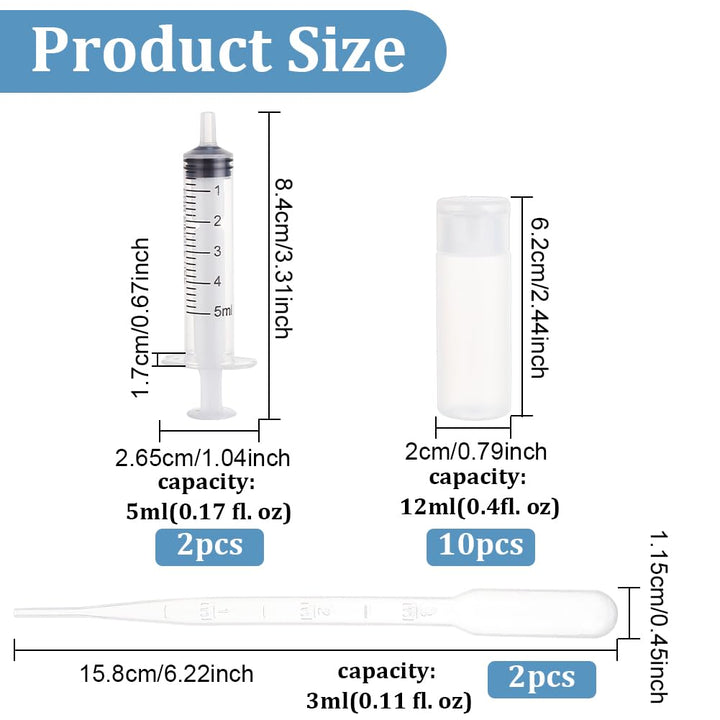 10 Pack 12ml Small Plastic Flip Cap Sample Bottle Empty Refillable Travel Bottles for Makeup Cosmetic Toiletries Product