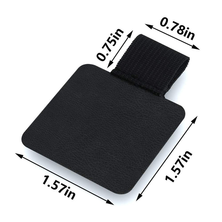12 Pack Notebook Pen Loop Holder Self-Adhesive Pen Holder Pencil Holders Elastic Loop Designed for Notebooks Journals Calendars (Black)