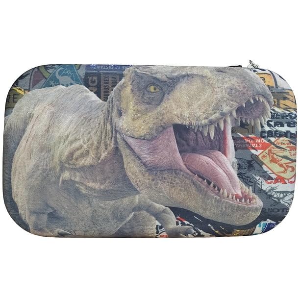 United Pacific Designs 712465JW: Jurassic World Molded Eva Pencil Case, Black, Small