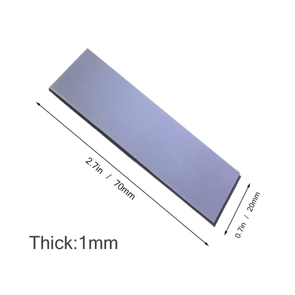 m.2 Thermal pad, 70x20x1mm for M.2 2280 SSD NVMe Heatsinks (4PCS Pack)