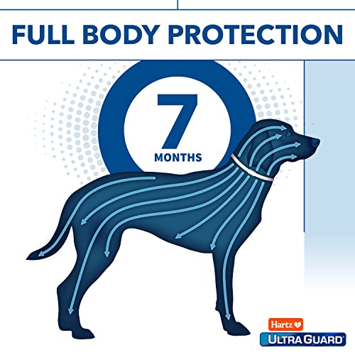 UltraGuard Plus Flea & Tick Collar for Dogs and Puppies, 7 Month Flea and Tick Prevention and Protection Per Collar, Reflective Orange, up to 22 Inch Neck