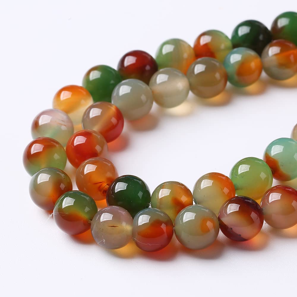 6mm 60pcs Peacock Agates Natural Stone Beads for Jewelry Making Semi Precious Loose Gemstones Beads DIY Bracelet Necklace 15 1 Strand