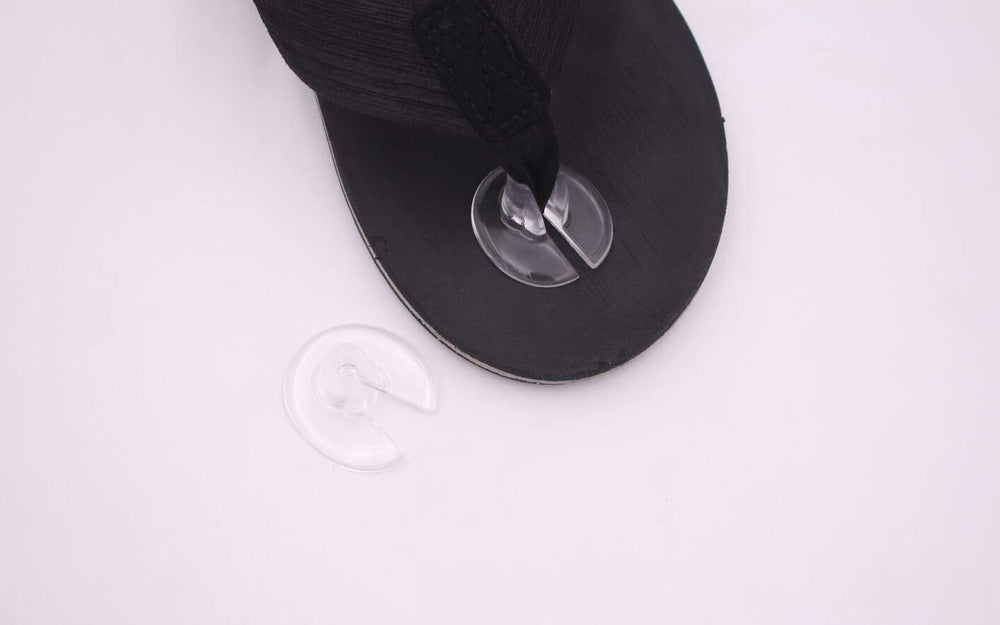 Silicone Thong Sandal Toe Protectors-Silipos Sandal Flip-Flop Gel Toe Guards Cushions Thong Protectors Set of 5 pair