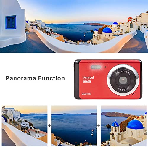 Digital Camera, FHD 1080P Camera, Digital Point and Shoot Camera, Anti-Shake Vlogging Camera for YouTube, Compact Portable Small Camera for Boys Girls Kids Student Children Teen Elderly