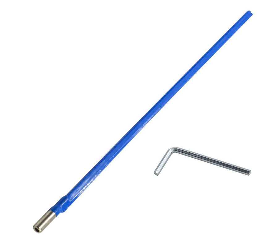 Pack of 1pcs 420mm Two Way Rod Type Guitar Truss Rod Steel with L- Wrench for Electric Acoustic Bass Guitars Neck Repair Adjustment Luthier Tool