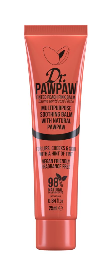 DR.PAWPAW TINTED PEACH PINK BALM 25ML TUBE by DR.PAWPAW TINTED PEACH PINK BALM 25ML TUBE