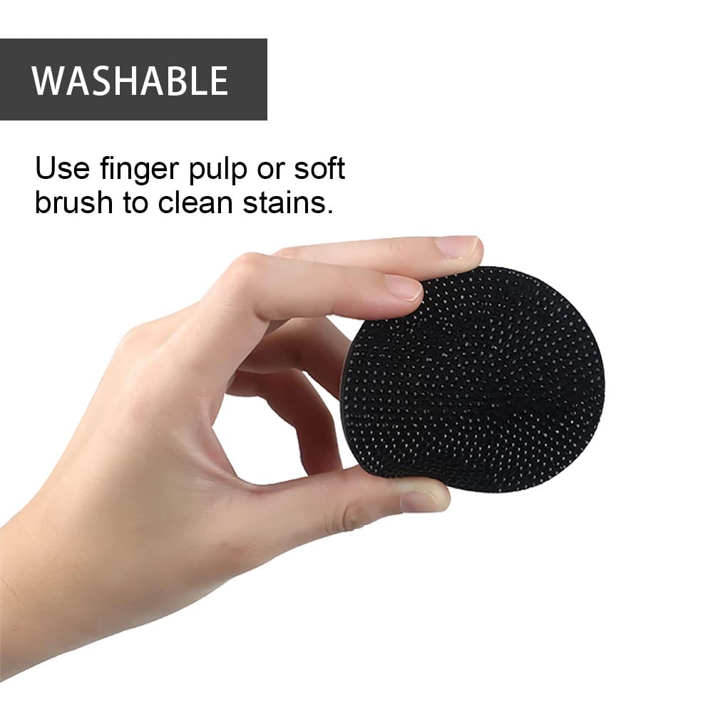 Car Cup Holder Coaster, 2 Pack Fashion Anti-Slip Shockproof Universal Vehicle Holders Coasters Insert Bling Crystal Rhinestone Auto Automotive Interior Accessories for Women (Black)