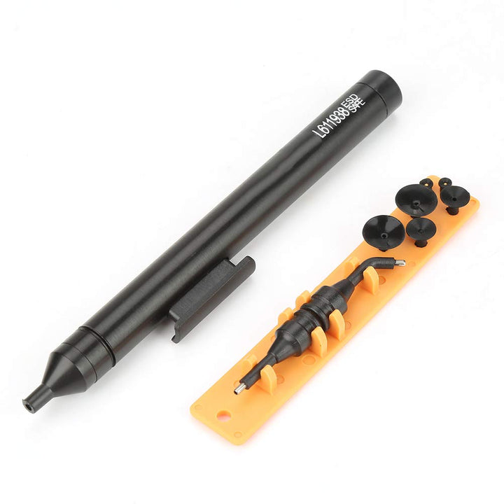 Vacuum Suction Pen L611938 Sucking Pickup Tool Kit IC SMD Pickup Tool with 6 Suction Pads and 2 Suction Tips