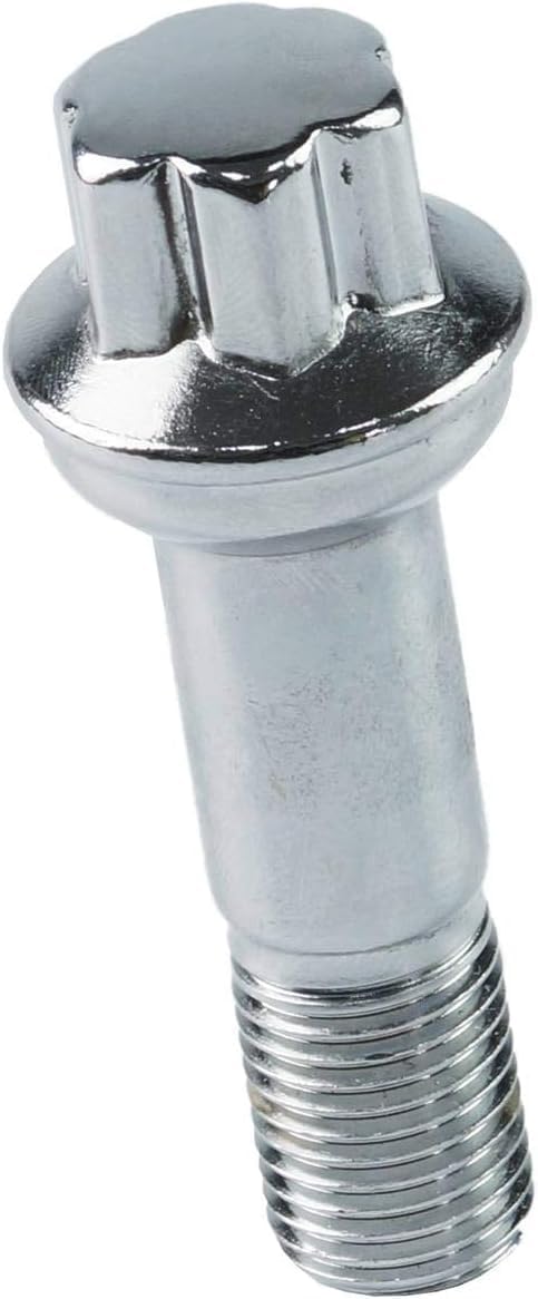 0009905407 Wheel Lug Nuts Bolt Stainless Steel Compatible with Mercedes Benz ML500 S550 CL63 ML350 GLK350 CL500 GL450 (Pack of 5)