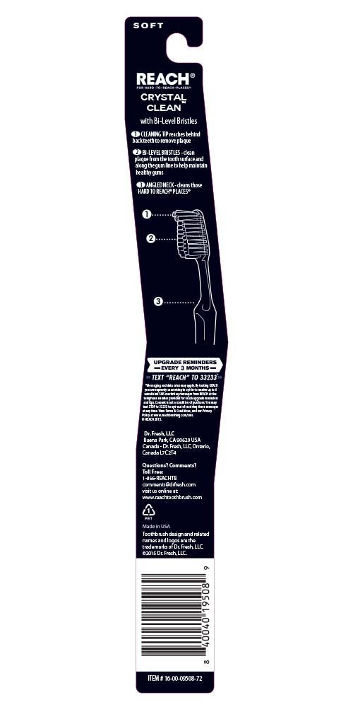 Crystal Clean Soft Adult Toothbrush