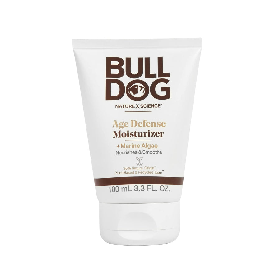Mens Skincare and Grooming Face Moisturizer Age Defense, 3.3 Fluid Ounce