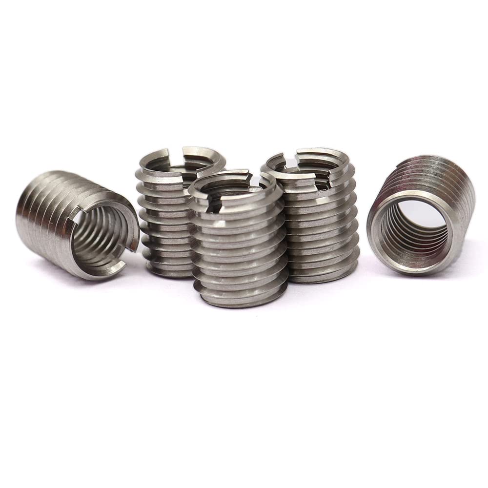 5Pcs Thread Adapters Sleeve Reducing Nut for M10 10mm Male to M8 8mm Female Screw Sleeve Conversion Nut