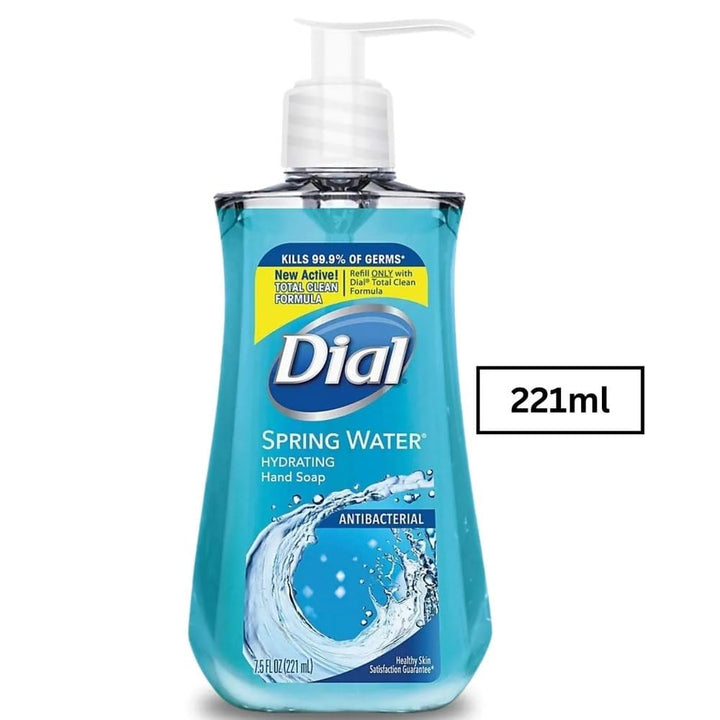 Antibacterial Liquid Hand Soap with Moisturizer, Spring Water, 7.5 Ounce