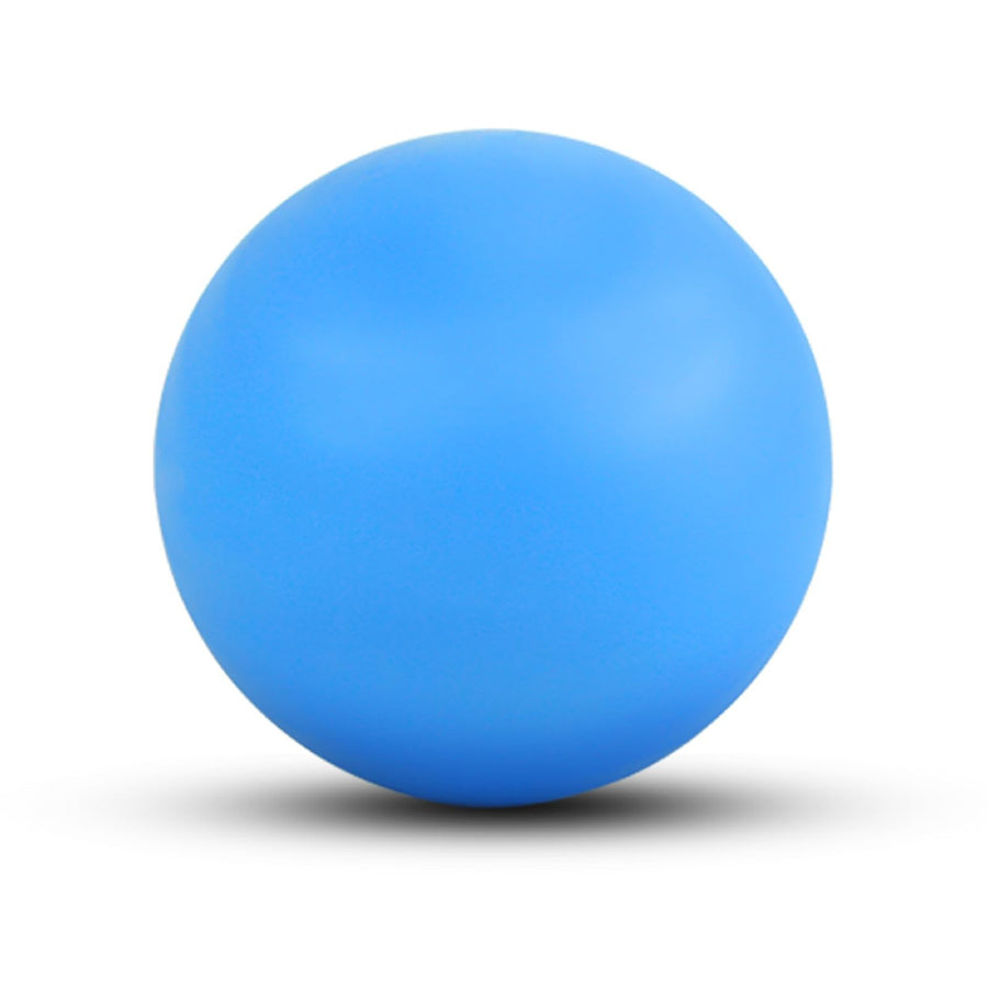 Massage Lacrosse Ball for Myofascial Release, Foot, Back, Trigger Point Treatment Ball, Muscle Knot, Yoga Therapy (Blue)