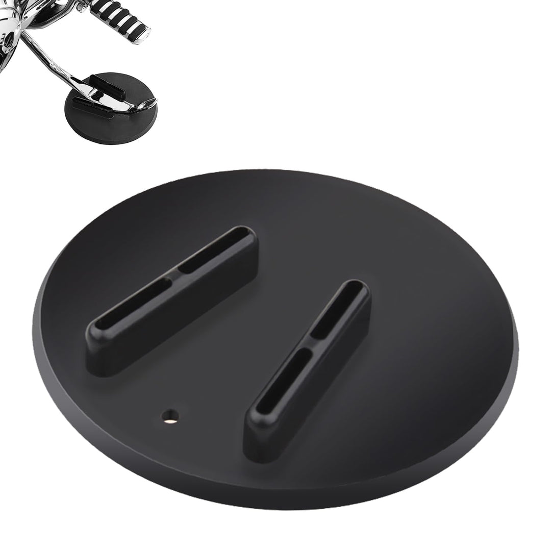 Motorcycle Kickstand Pad Hard Kickstand Support for All Motorcycle Universal Motorcycle Parking Pad Plate Helps Park Your Bike on Hot Pavement Grass Soft Ground